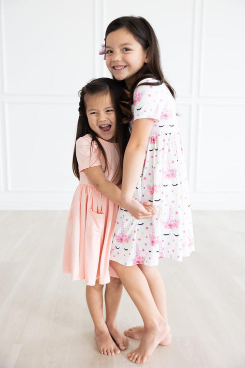 peach-s-s-pocket-twirl-dress Mila &  Rose - Sophia's Style--12-24M--2